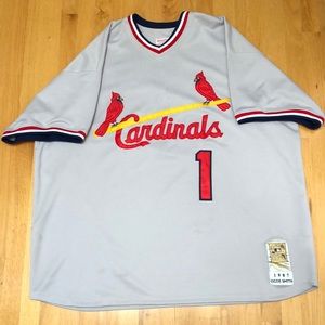 Ozzie Smith St. Louis Cardinals HOF Jersey